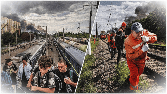 信用网皇冠申请注册_半年超200台火车头被炸信用网皇冠申请注册,藏到桥下也没躲过:铁路成为俄乌新前线?